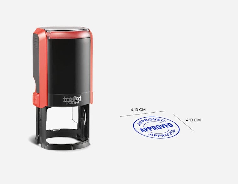 Custom Self Ink Stamps | Personalized Rectangle and Round Self Ink Stamps