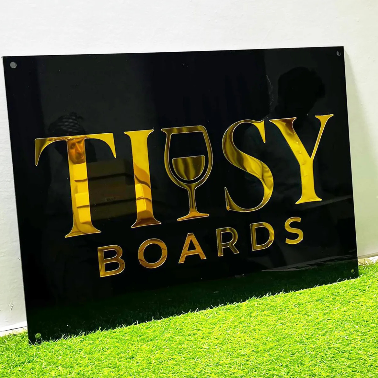 Raised Letter Name Plate for Office (Acrylic)