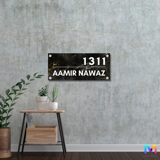 Art Collection - Contemporary Art 04 | Premium Custom Name Plate For Home