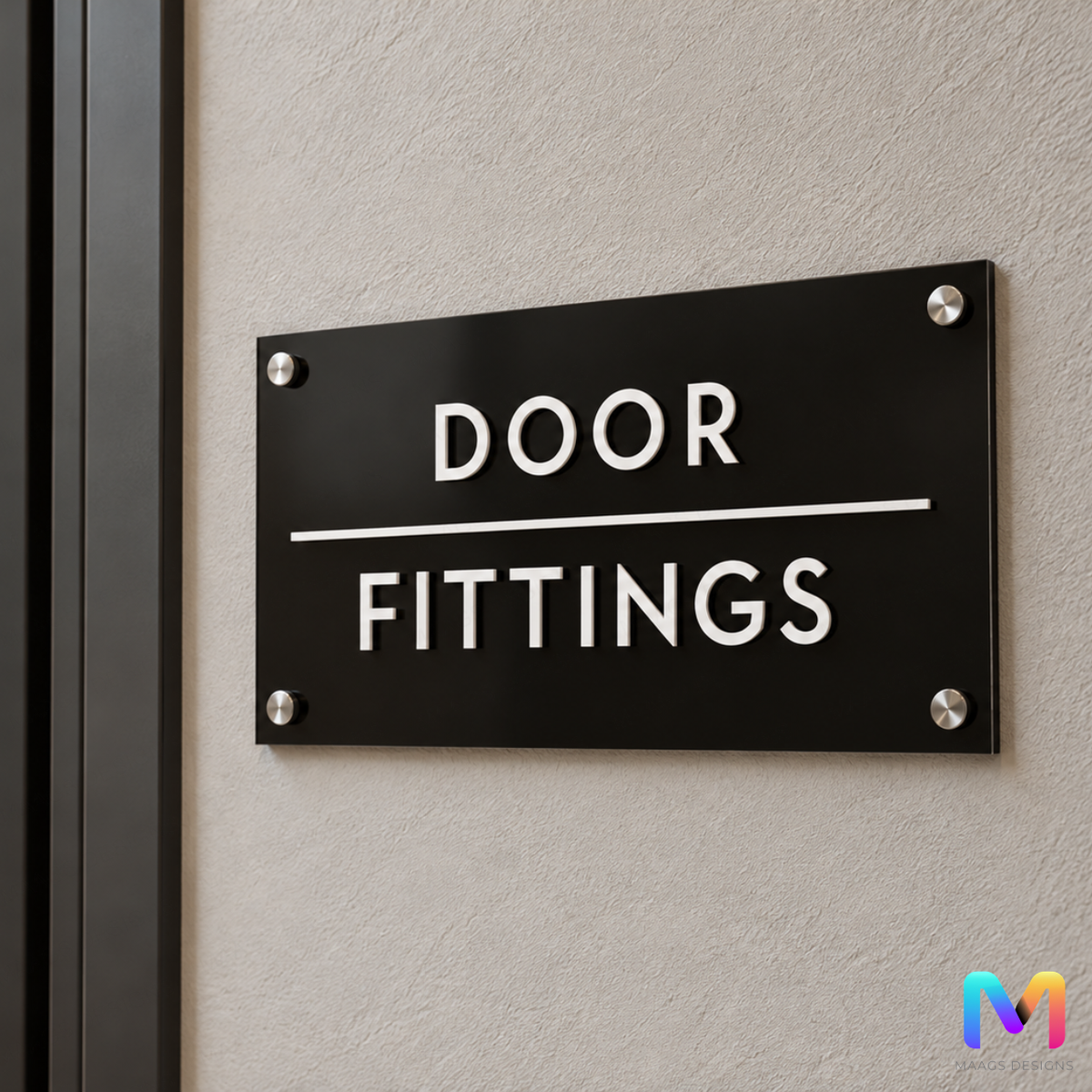 Raised letter Signages in Acrylic