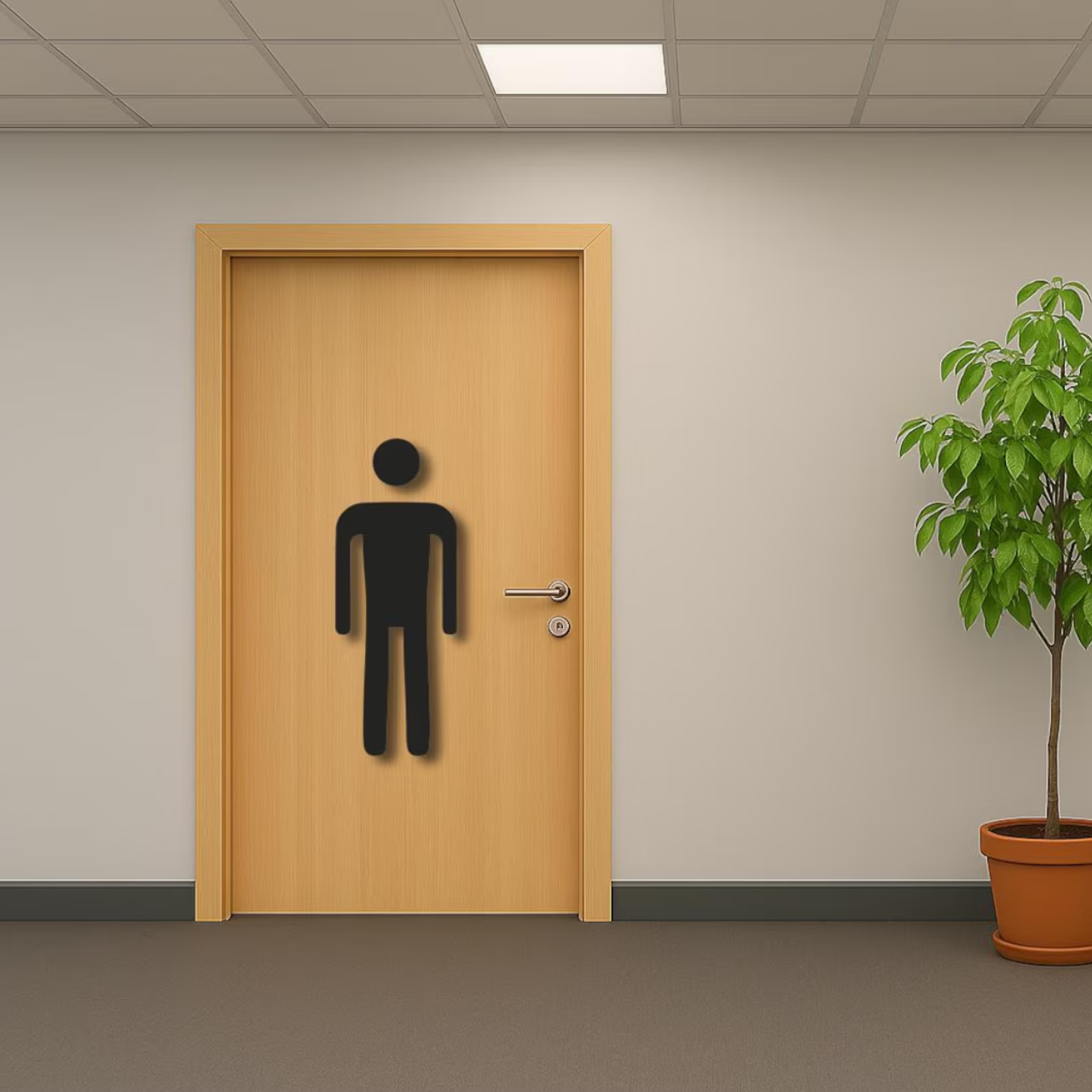 Washroom Signs, Utility Signage, Restroom Signs (Acrylic)