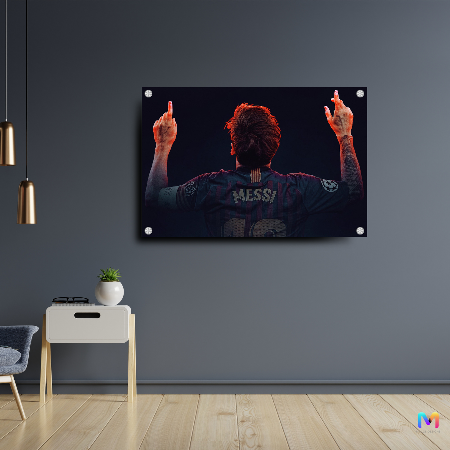 Lionel Messi - Football - Premium Sport Wall Art