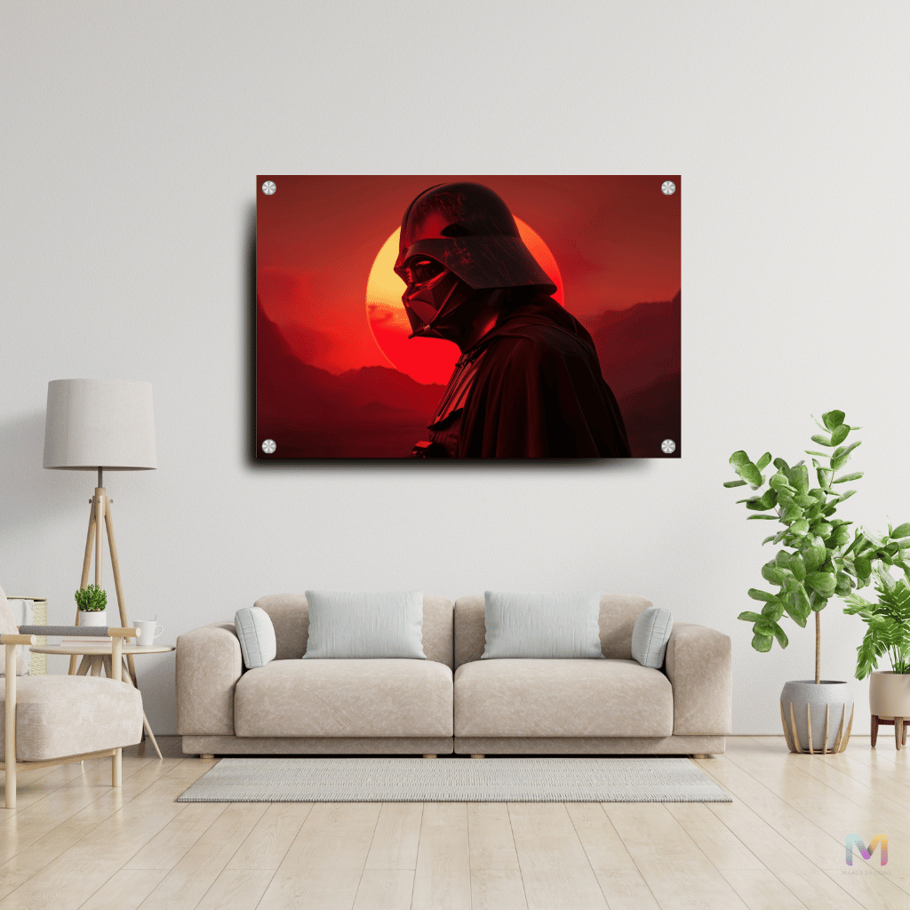 Darth Vader - Star Wars (Premium Acrylic Wall Poster) | Star Wars Wall Posters