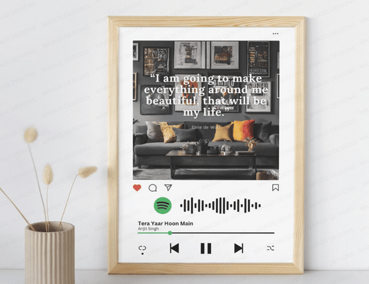 Enhance Your Home Decor with a Personalized Spotify Photo Frame