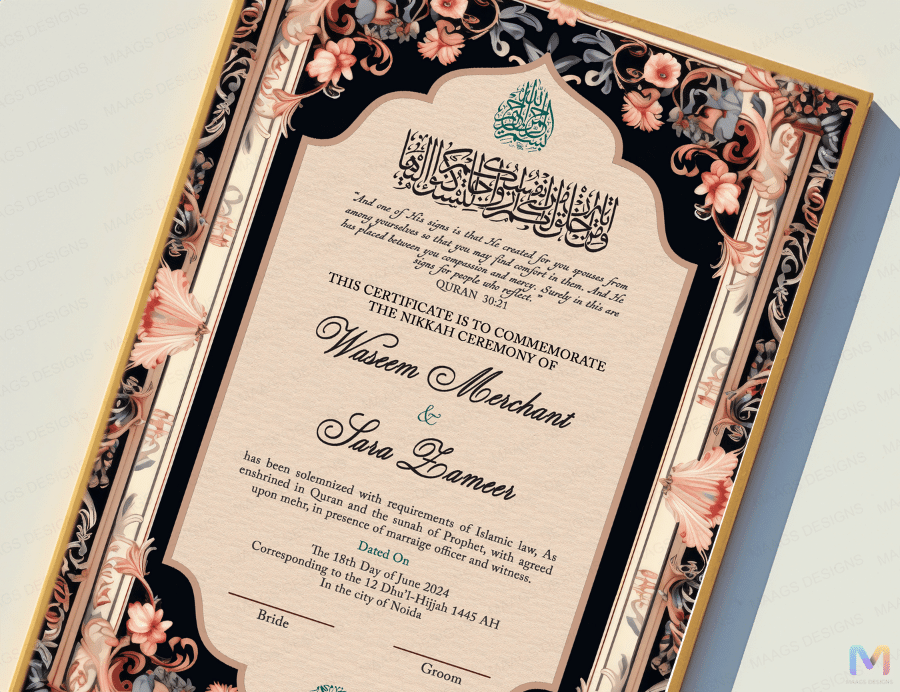 Wedding Nikahnama