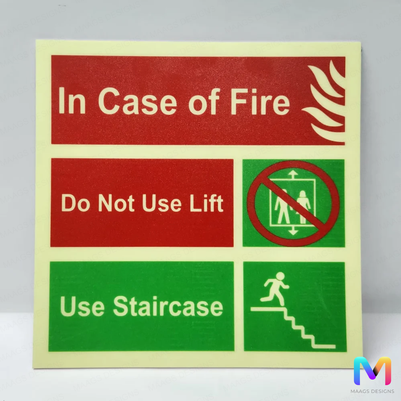 Safety Signage Night Glow