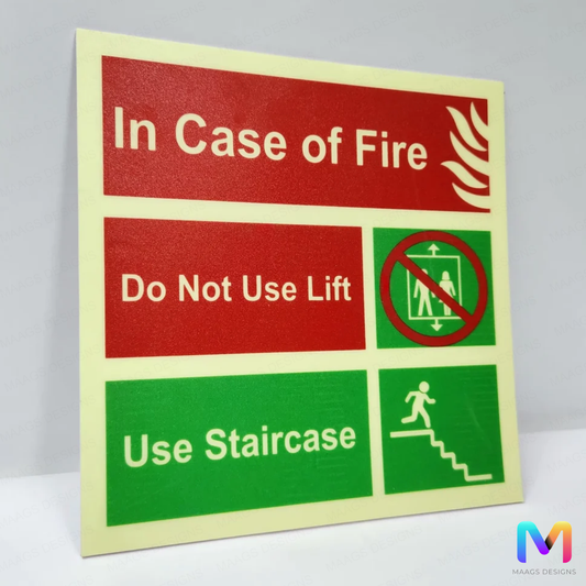 Safety Signage Night Glow