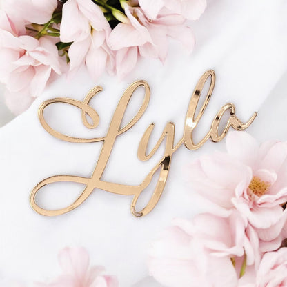 Custom Acrylic Name Sign | Acrylic Lettering | Living room decor, Business Name Sign, Party decoration, Baby Name Sign, Nursery Decor