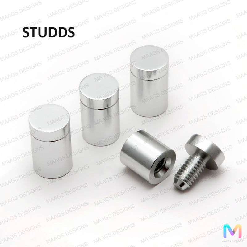Includes Studs for Easy Installation