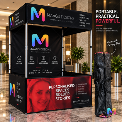 Canopy Tent, Promotional Tent, Marketing Tent (6' X 6' X 7' ft)