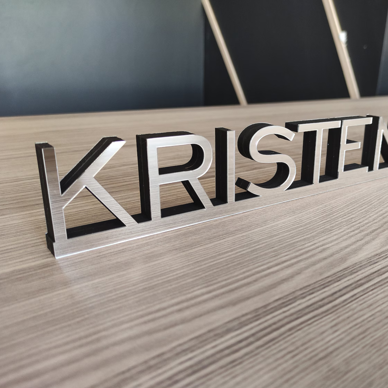 Standing Out Lettering Bold & Elegant Standing Decor - 3d Standing Letters (Acrylic) – Maags ...