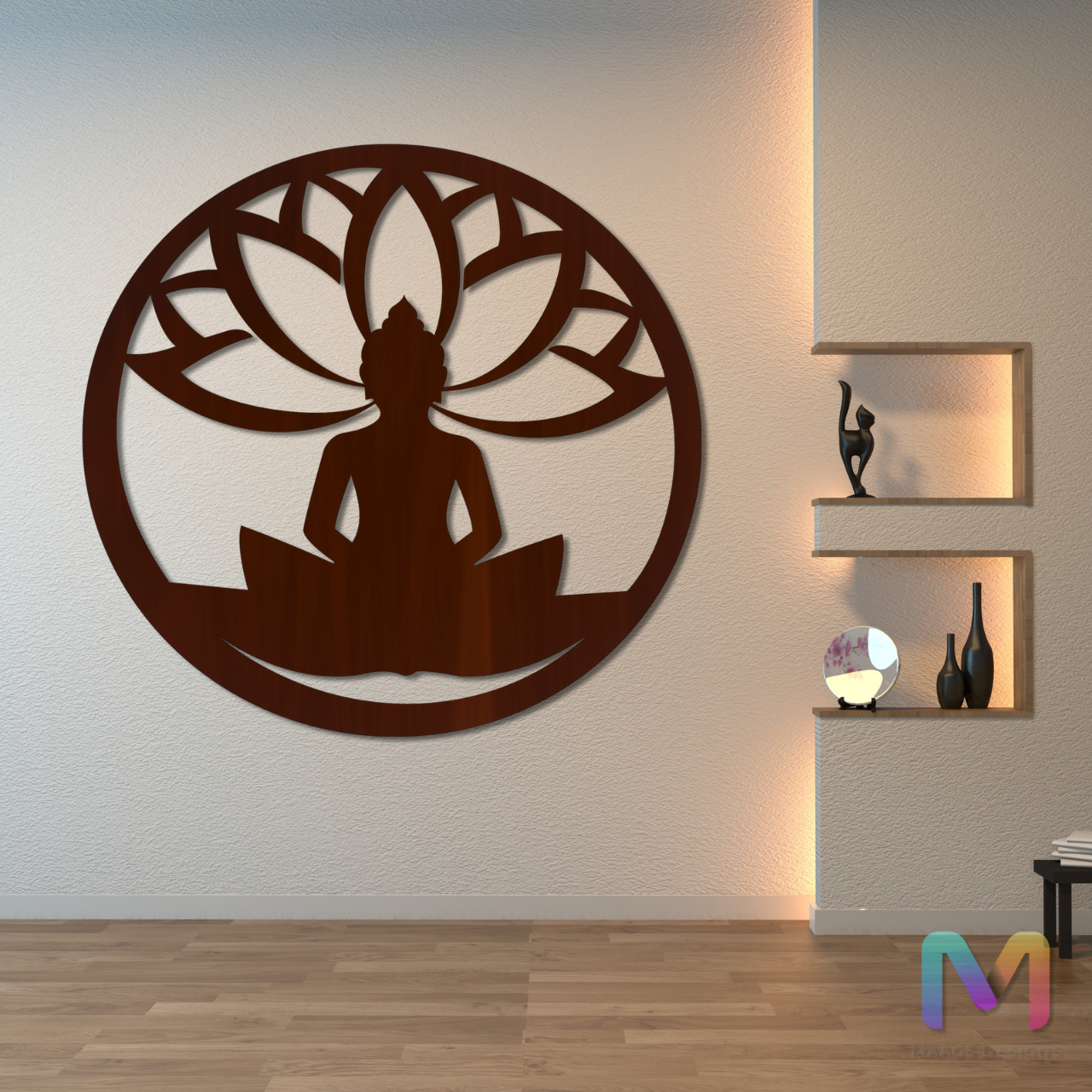 Serenity Buddha - Premium Wall Hanging