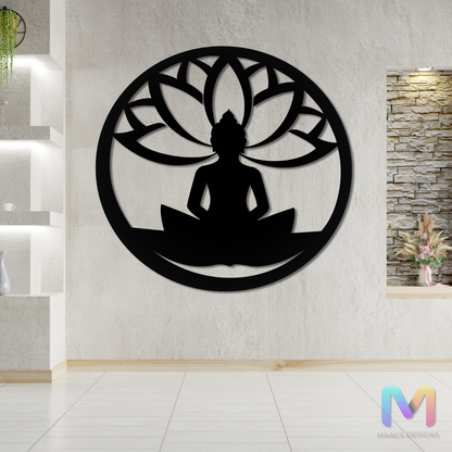 Serenity Buddha - Premium Wall Hanging