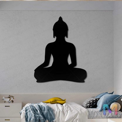 Midnight Monk - Buddha - Premium Wall Hanging