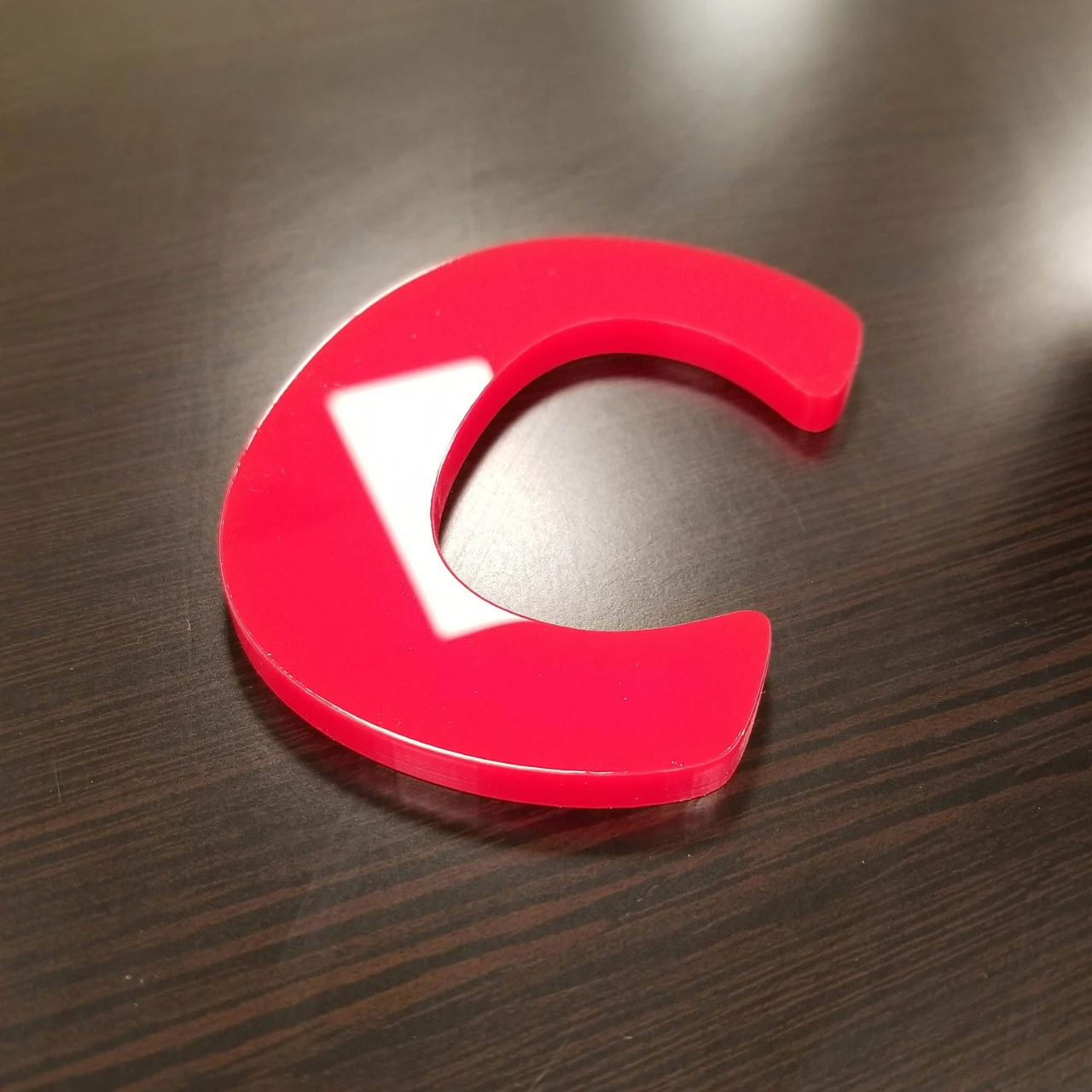 Custom Acrylic Letters in Red, Red Acrylic Letters