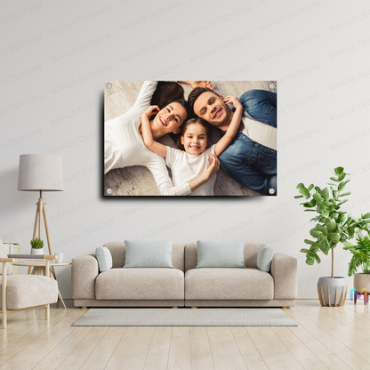 Customized Wall Photo Frame (Acrylic) | Wall Decor | Gifts for Couples and Family