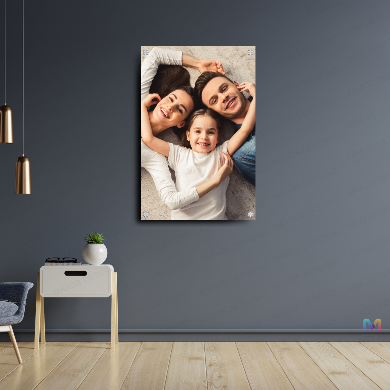 Customized Wall Photo Frame (Acrylic) | Wall Decor | Gifts for Couples and Family