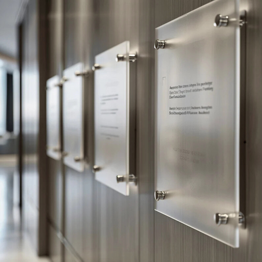 Personalized Acrylic Wall Plaque | Corporate Motivational Quotes, UV Printed Acrylic Plaque