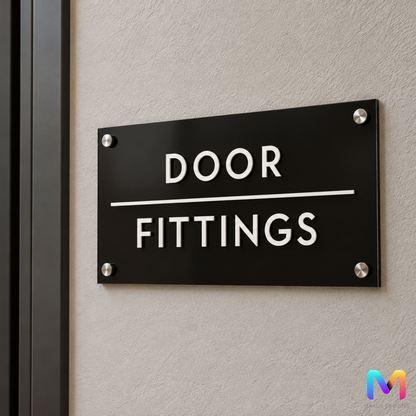 Raised letter Signages in Acrylic
