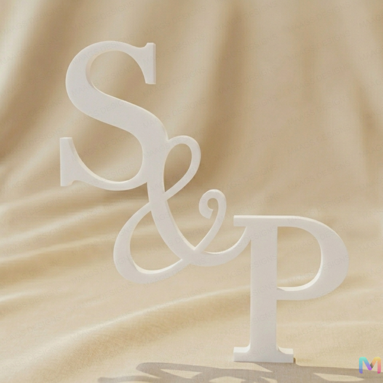 Custom Acrylic Cake Topper, Party Decor Acrylic: Glossy White