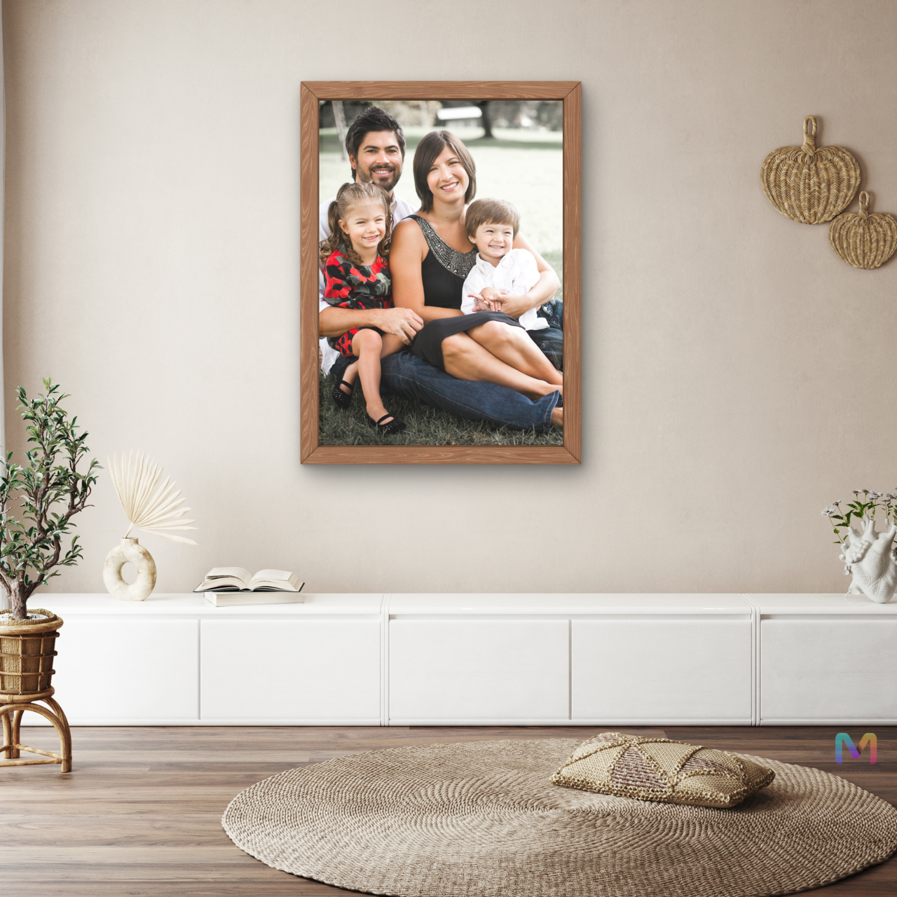 Personalized Canvas Wall Photo Frame (Canvas) | For Home and Office