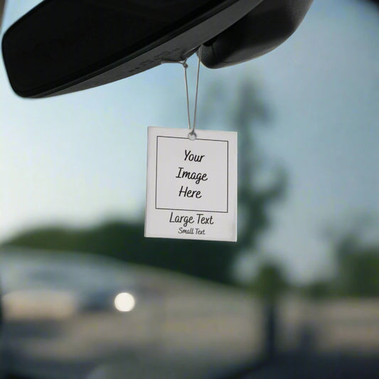 Personalized Acrylic Photo Car Hanging | Gifts for Him & Her