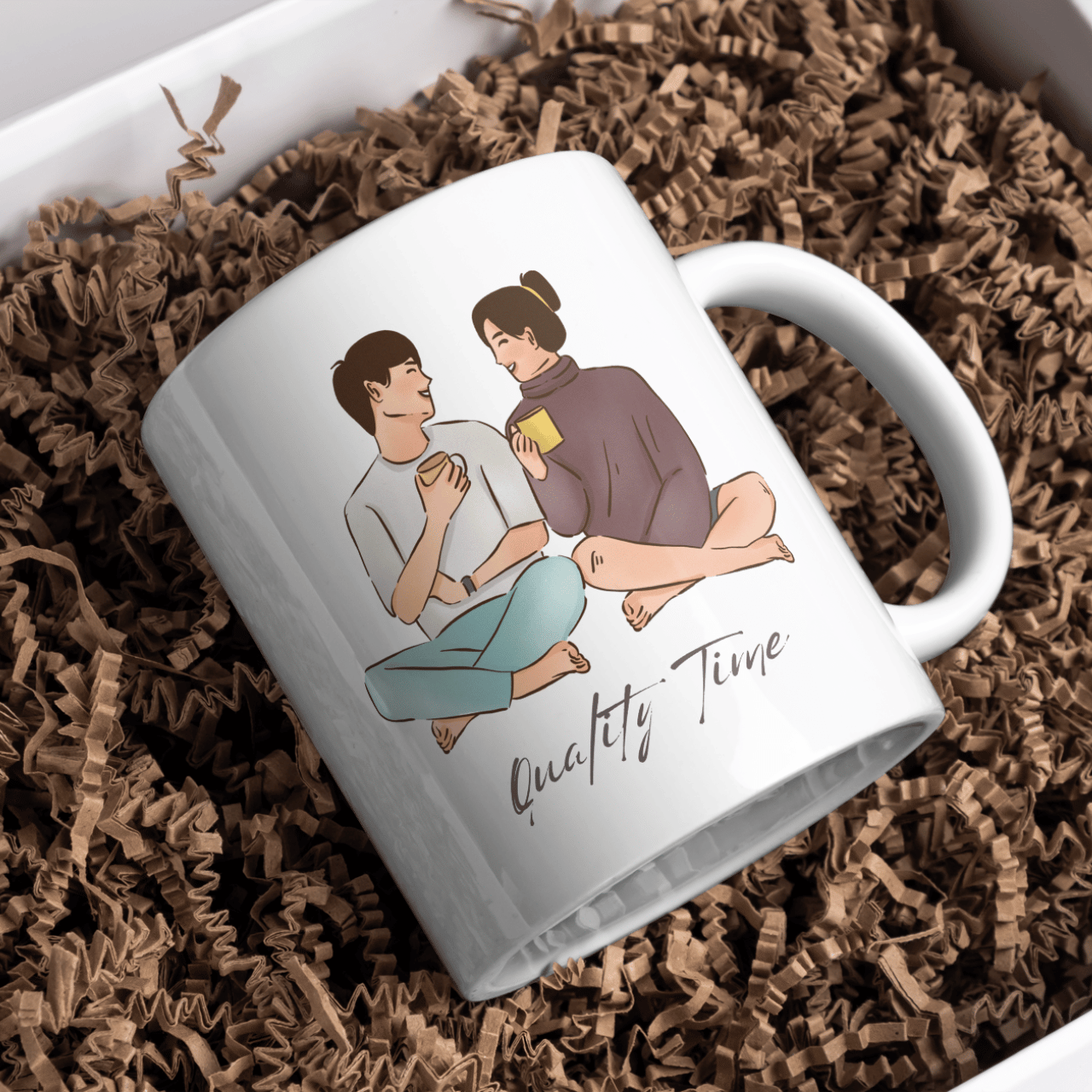 Couple Quality Time - Coffee Mug 325 mL