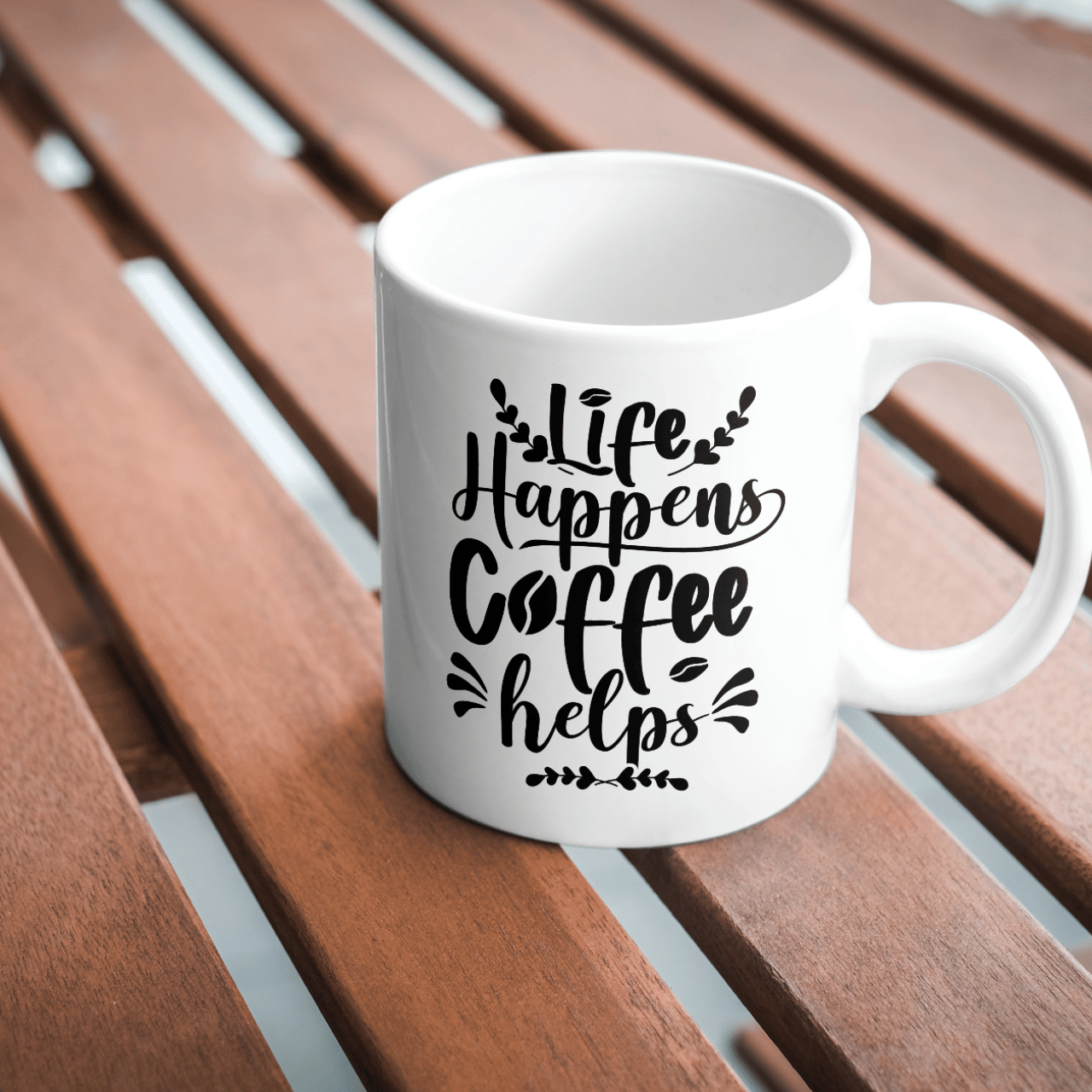 Life Happens Coffee Helps - Coffee Mug