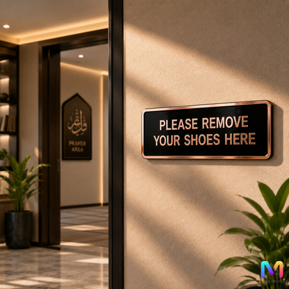 Aureus Facility Signs in Raised Acrylic