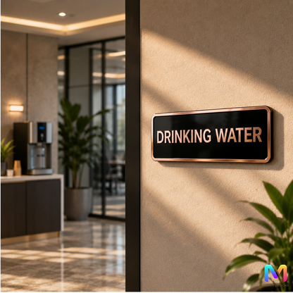 Aureus Facility Signs in Raised Acrylic