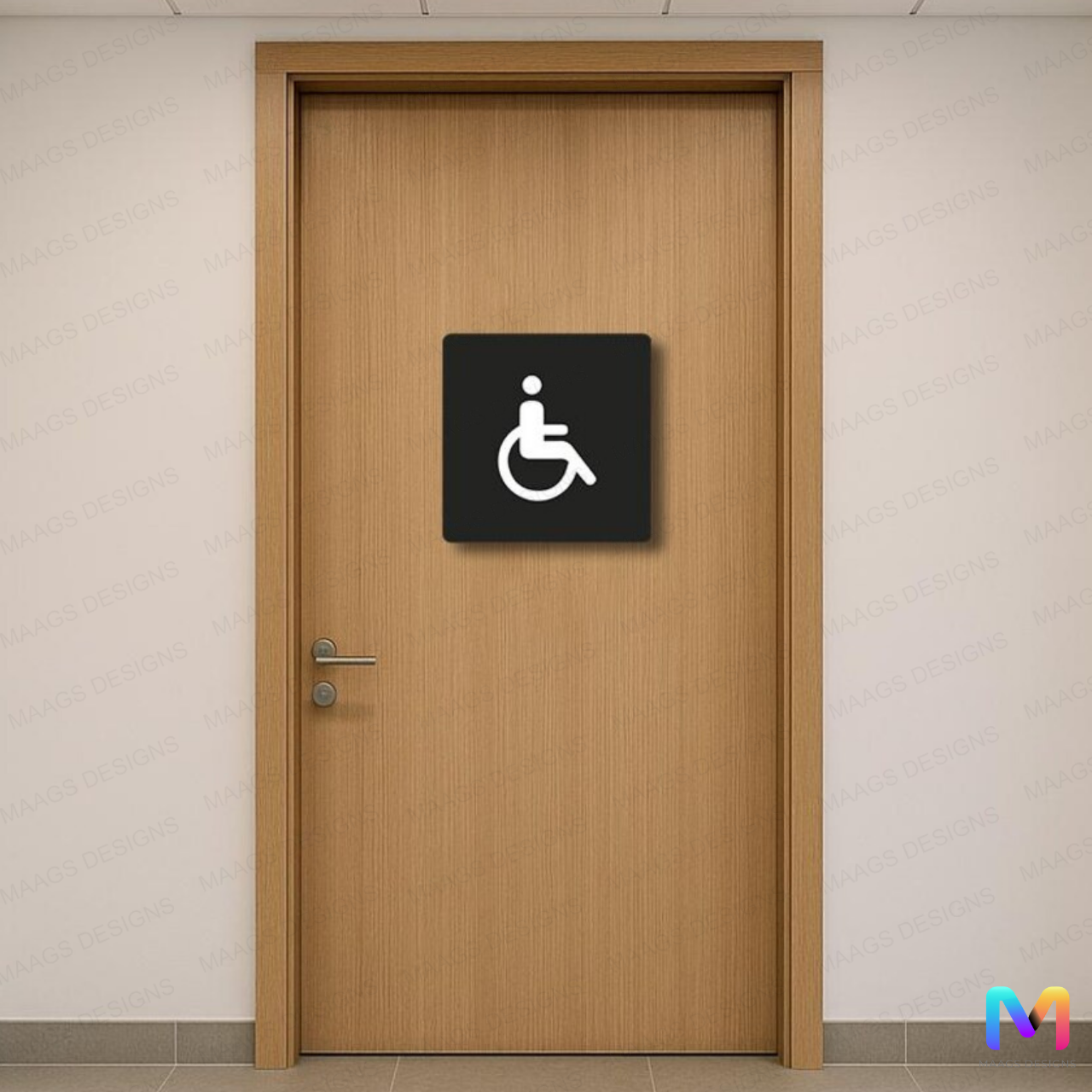 Restroom Signages in Acrylic