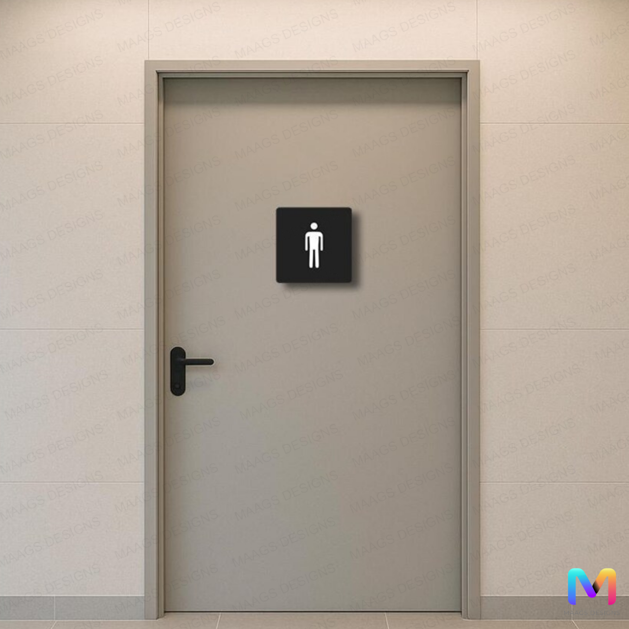 Restroom Signages in Acrylic