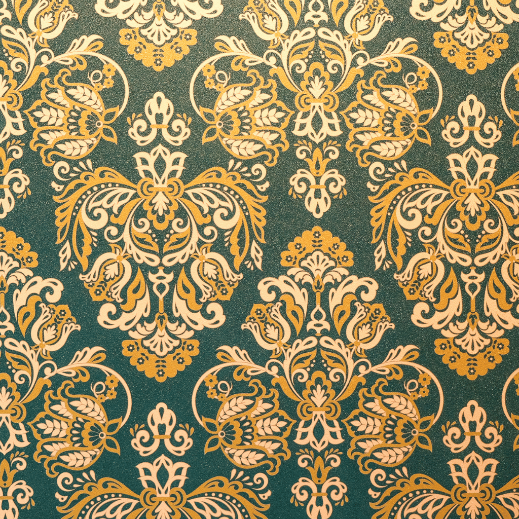 Wallpaper - Royal Retro (Vinyl) | Premium Quality Wallpapers for Home (Installation not included)