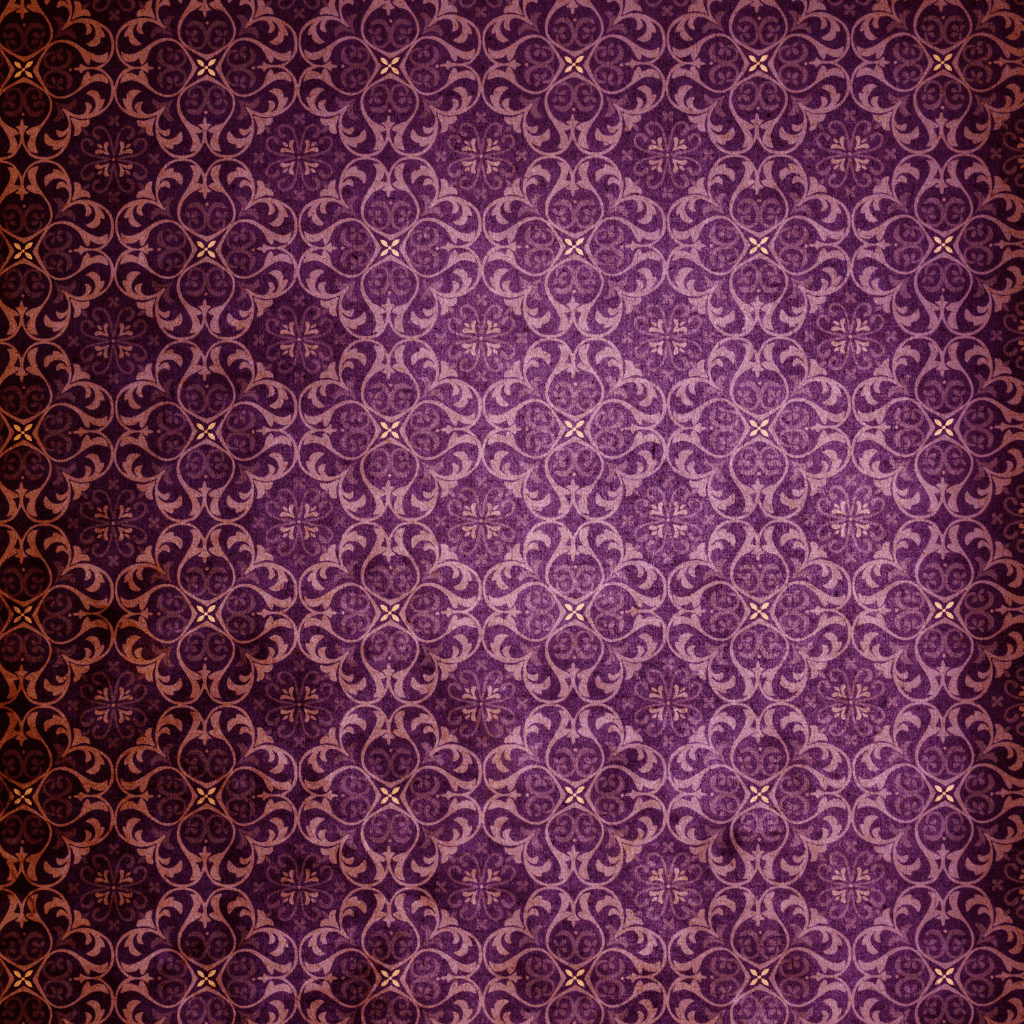 Wallpaper - Purple Antique Victorian Style (Vinyl) | Premium Quality Wallpapers for Home (Installation not included)