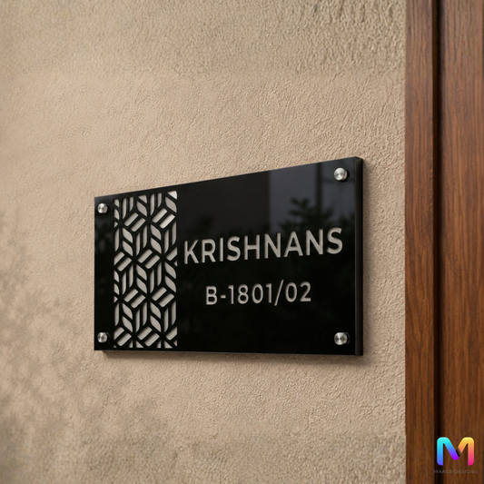 Monarch Glow LED Name Plate (Acrylic)