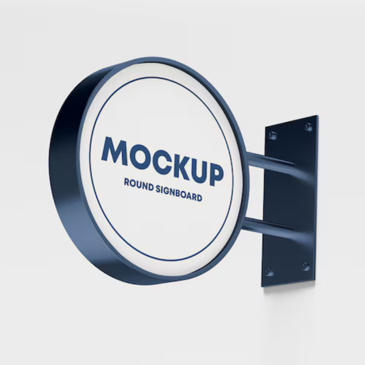 Lollipop Metal Signage, Signage for Shops, Storefront