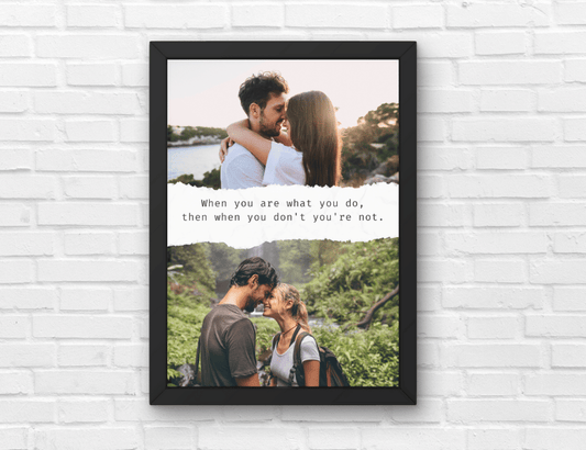 Personalized Love Story Frame for Couples, Photo Our Story Timeline | Gifts for Him & Her