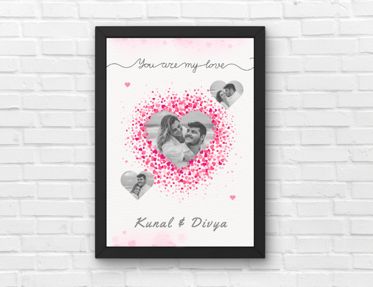 Personalized Love Story Frame for Couples, Photo Our Story Timeline | Gifts for Him & Her