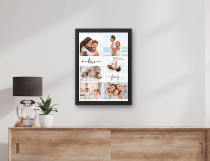 Personalized Love Story Collage for Family, Photo Our Story Timeline | Gifts for Him & Her