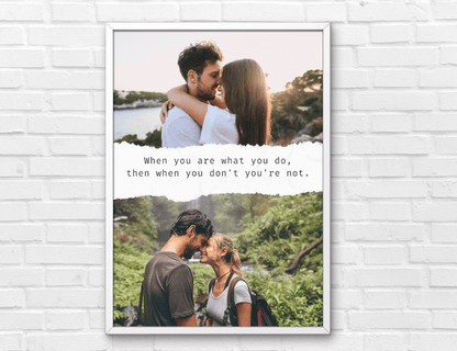 Personalized Love Story Frame for Couples, Photo Our Story Timeline | Gifts for Him & Her