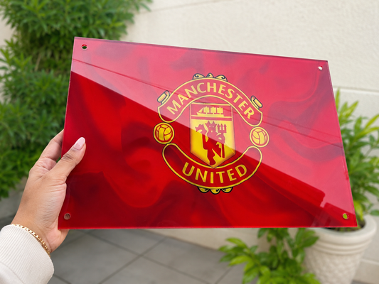 Manchester United FC: Logo Emblem - Premium Wall Art