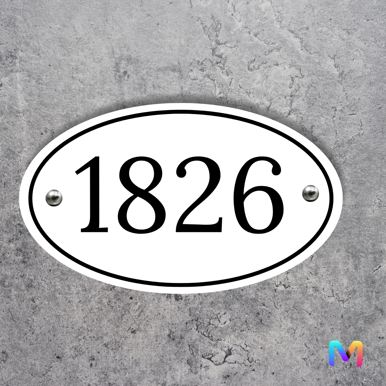Minimalist - House Number Plate (Acrylic)