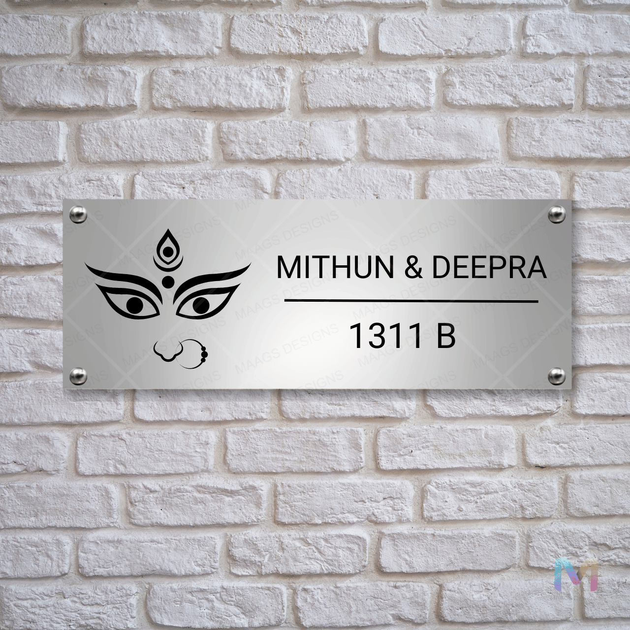 Ethnic Collection - Maa Durga | Premium Custom Name Plates for Homes