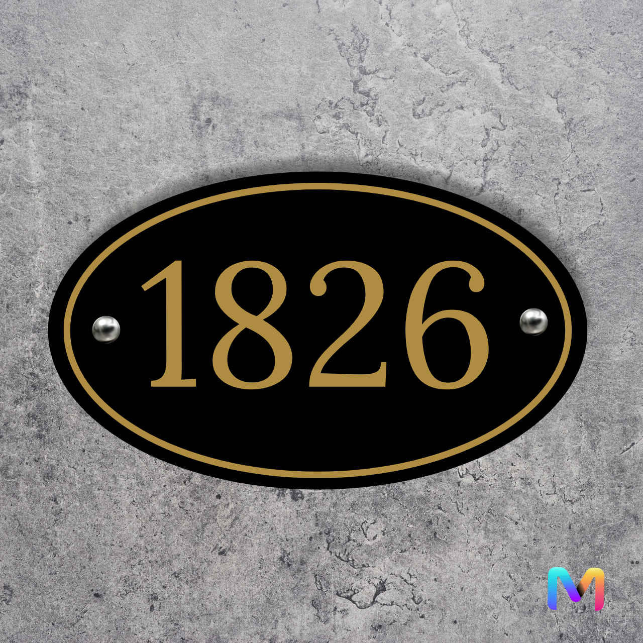 Minimalist - House Number Plate (Acrylic)