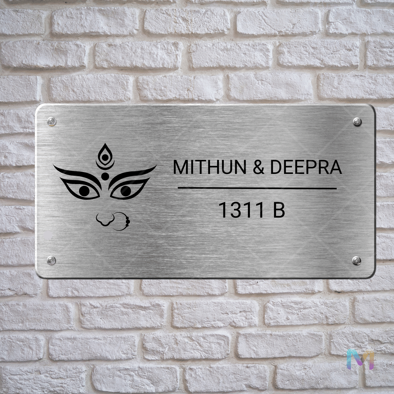 Ethnic Collection - Maa Durga | Premium Custom Name Plates for Homes