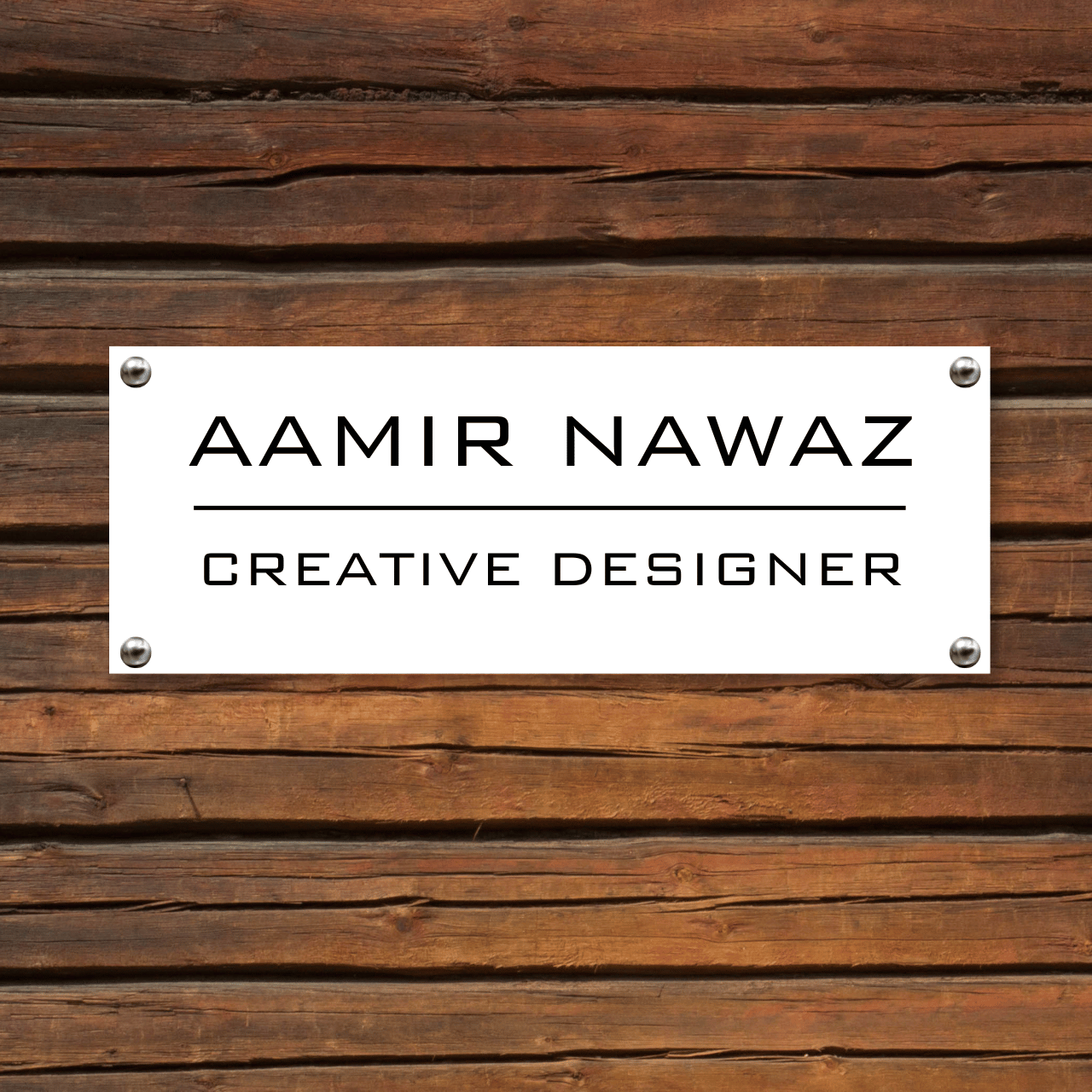 Title of Distinction - Designation Name Plate | Custom Name Plate for Office