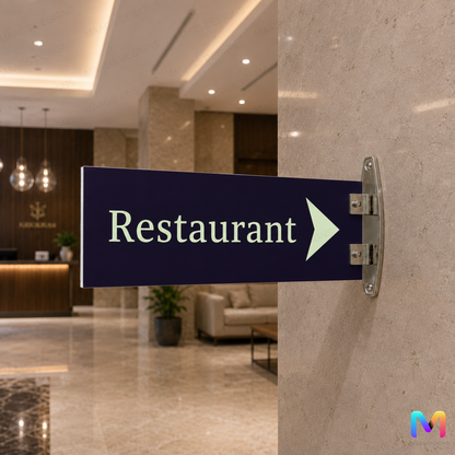 Room Sign Boards in Acrylic, Project Room Signs for Business