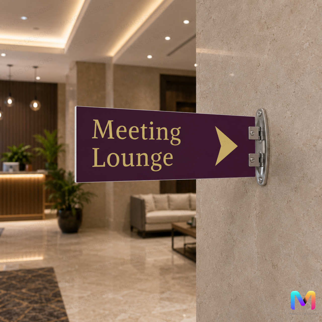 Room Sign Boards in Acrylic, Project Room Signs for Business