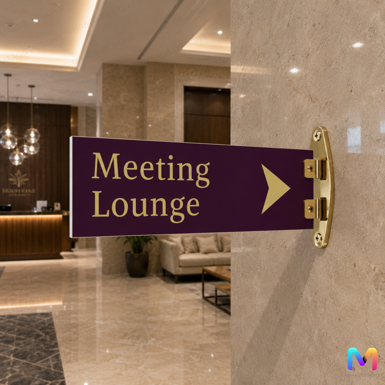 Room Sign Boards in Acrylic, Project Room Signs for Business