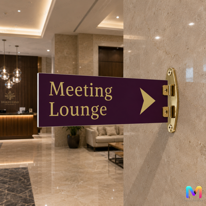 Room Sign Boards in Acrylic, Project Room Signs for Business